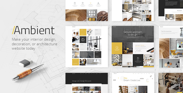 Ambient - Modern Interior Design and Decoration WordPress Theme Logo